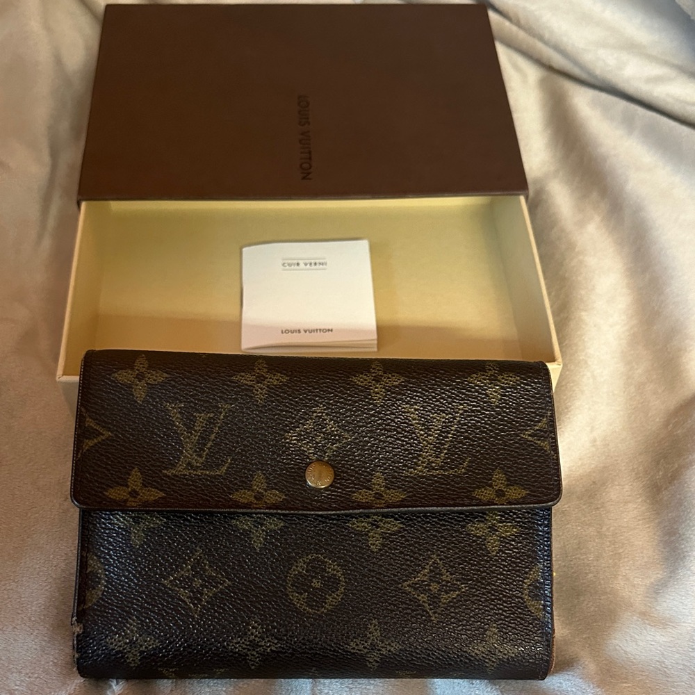 Louis Vuitton Brown Monogram Wallet